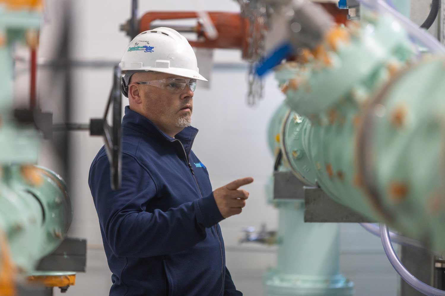 The new Heritage Village drinking water treatment facility