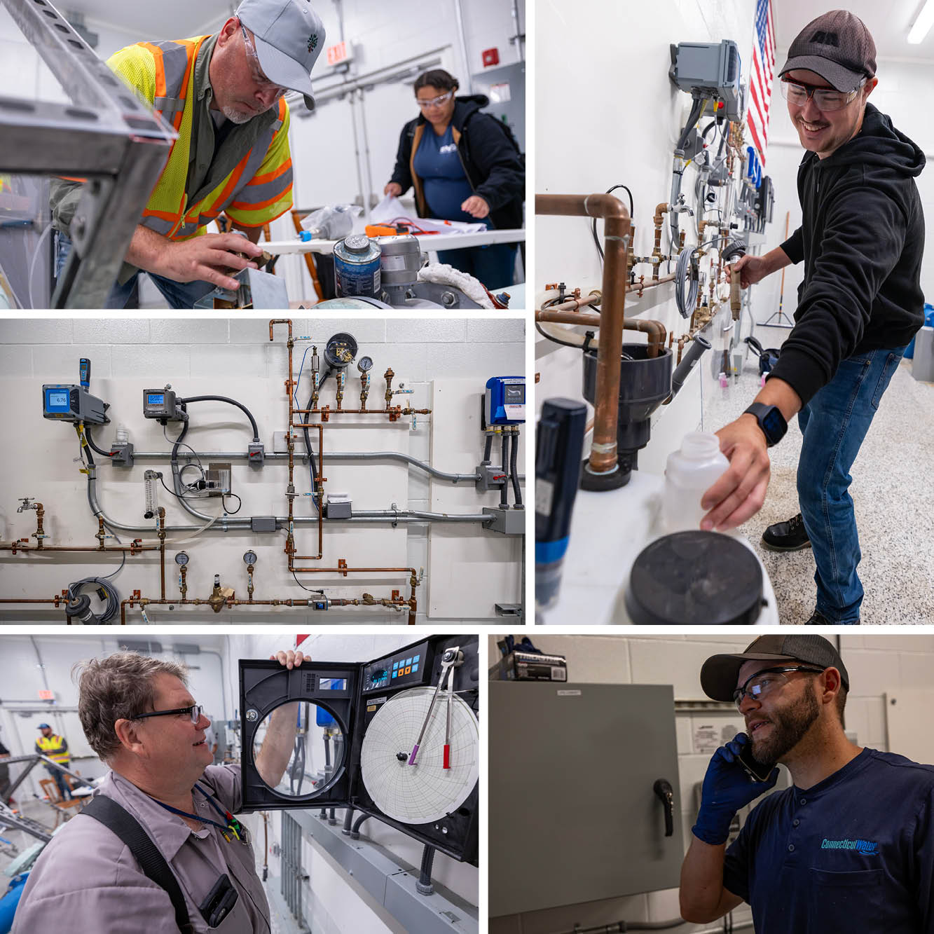 Connecticut Water's new treatment facility for the Gallup Water System recently began serving customers in Plainfield.