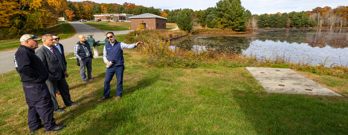 Connecticut Water customers tour MacKenzie Drinking Water Treatment Facility