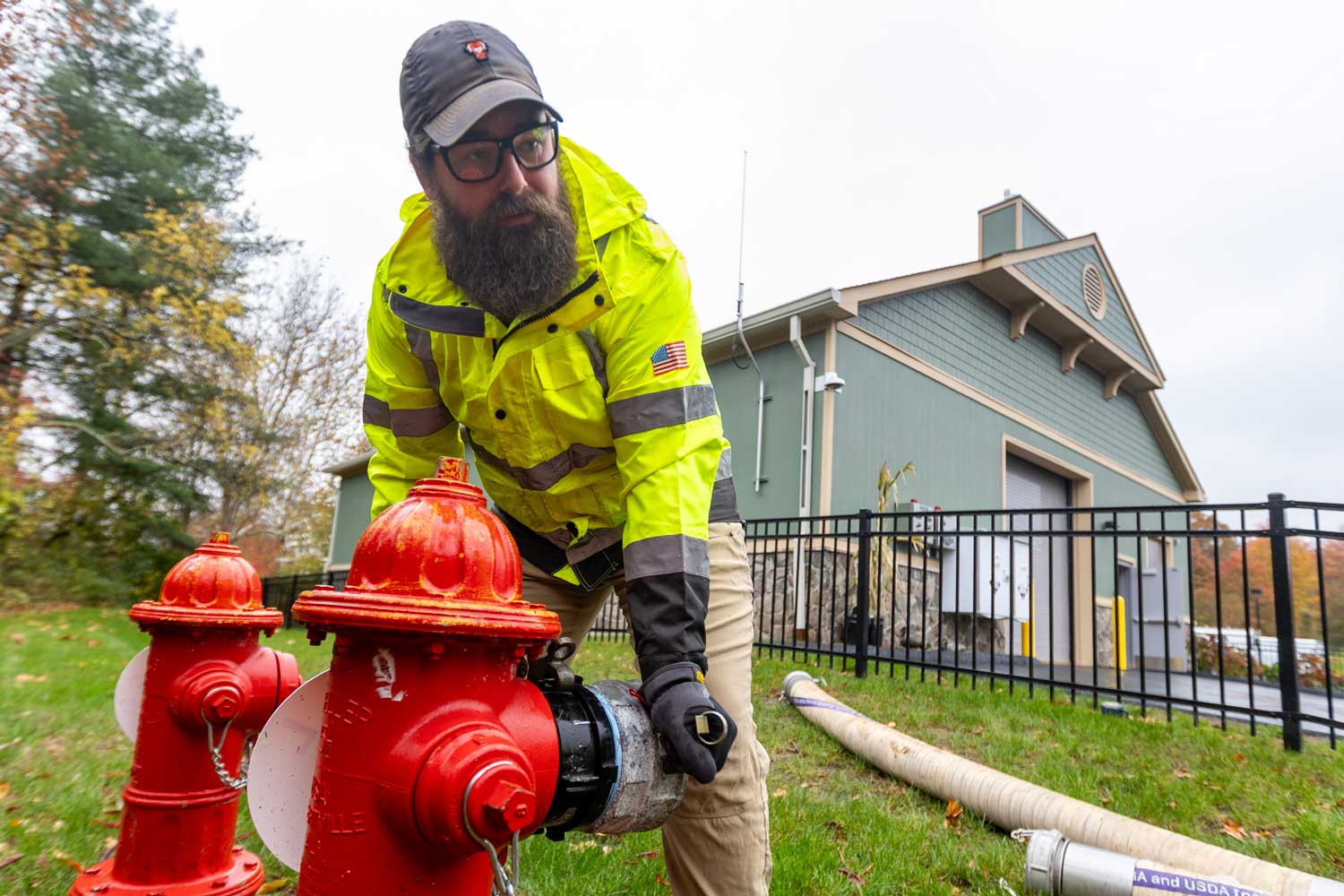 The new Heritage Village drinking water treatment facility