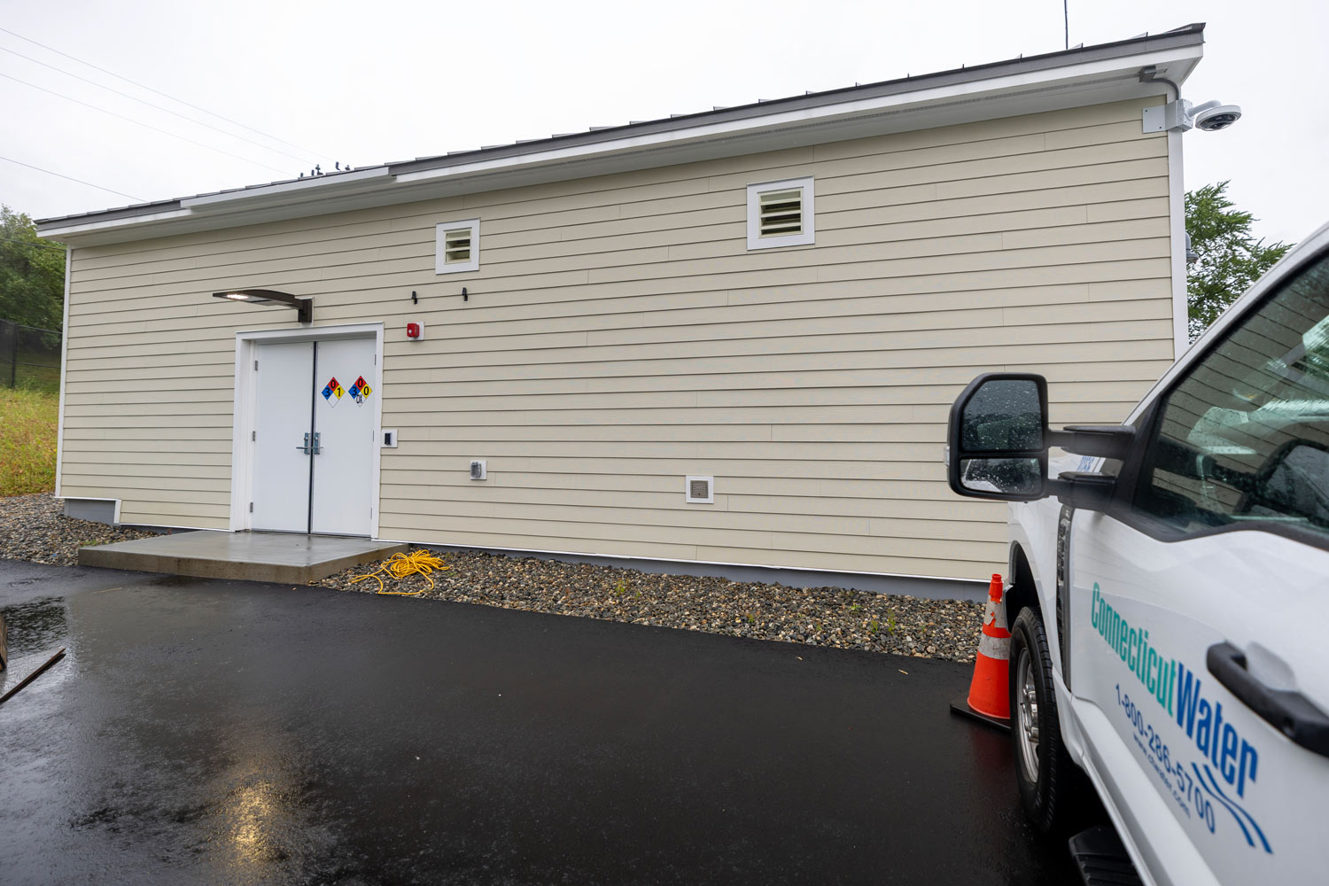 Connecticut Water's new treatment facility for the Gallup Water System recently began serving customers in Plainfield.